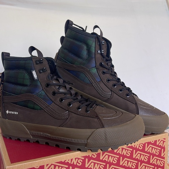 Vans WMNS Sk8-Hi Gore-Tex Mte-3
Tech Plaid Brown/Green
VN0A5111BGS
Boots - Picture 4 of 16